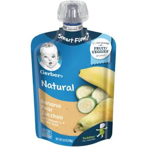 Gerber - Pouches Banana Pear Zucchini