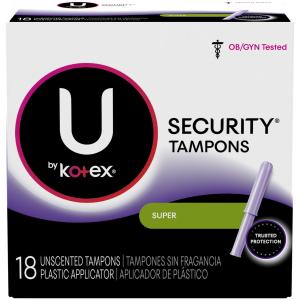 Kotex - Prem Security Spr Absr Tampons