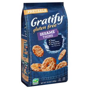 Gratify - Pretzel Sesame Thins