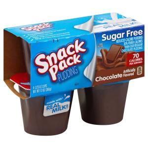 Snack Pack - Pudding Sugar Free Chocolate