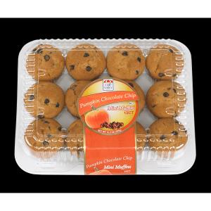 Cafe Valley - Pumpkin Choc Chip Mini Muffin