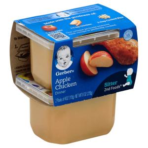 Gerber - Puree 2nd Apple Chicken