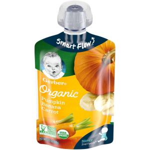 Gerber - 2nd Foods Puree Org Pum Ban Crt