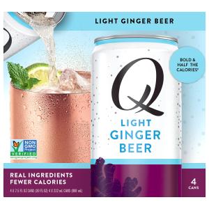 Q Mixers - Light Ginger Beer 4ct