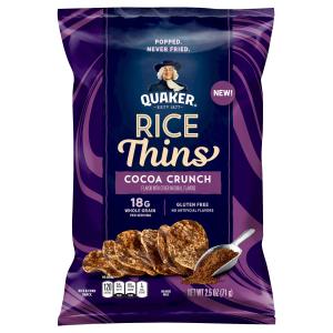 Quaker - Cocoa Crunch Rice Thins