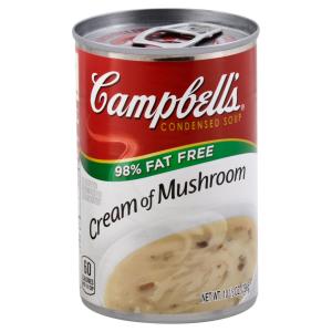 campbell's - R W 98 Fat fr Crm Mshrm Soup