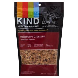 Kind - Rasp Clusters W Chia Seeds