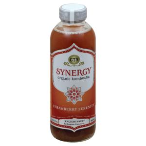 Gt's - Raw Kombucha Tea Syn Strwberry