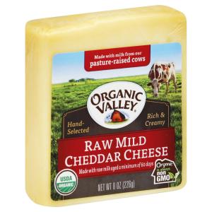 Organic Valley - Raw Mild Cheddar Cheese Bar