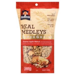 Quaker - Real Medleys Cinn Appl Walnut