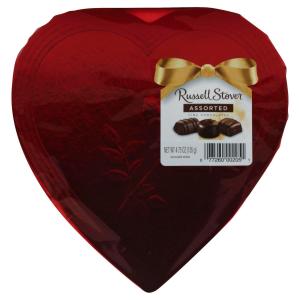 Russell Stover - Red Foil Asst Heart Small