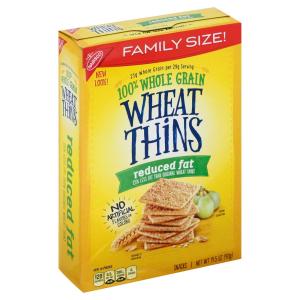 Wheat Thins - Reduced Fat Fam Size