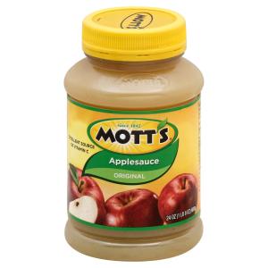 mott's - Regular Applesauce Jar