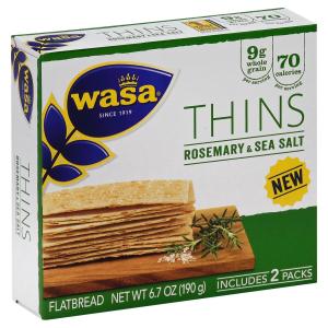 Wasa - Roasemary and Sea Salt Thins