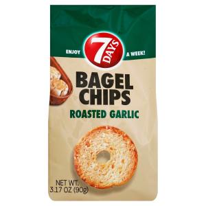 7 Days - Roasted Garlic Bagel Chips