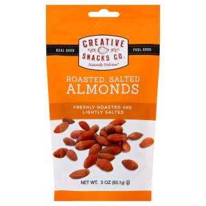 Creative Snacks - Roasted Salted Almonds