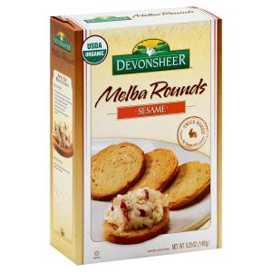 Devonsheer - Rounds Sesame Crackers