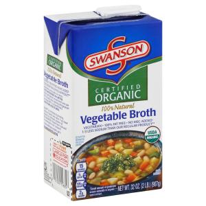 Swanson - Rts Organic Veg Broth