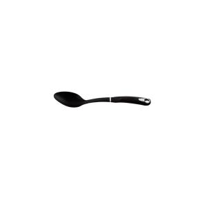 Imusa - S S Blk Handle Solid Spoon