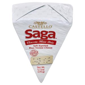 Castella - Saga Blue Brie Wedge