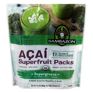 Sambazon - Sambazon Acai Spr Grns 4pk