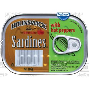 Brunswick - Sardines with Hot Peppers