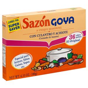 Goya - Sazon W Culantro Achiote