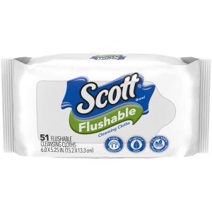 Scott - Scented Moist Wipes Pop up Refill