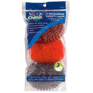 Arden - Arden 3pk Variety Scrubbers