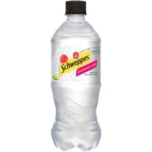 Schweppes - Seltzer Raspberry Lime 20oz