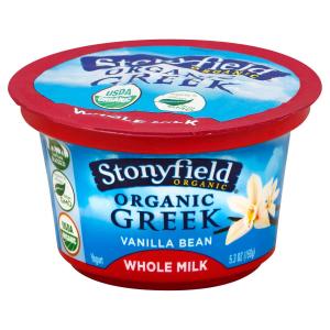 Stonyfield - sf Whole Milk Greek Vanilla