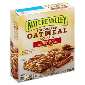 Nature Valley - Sft Bkd Otml Sqrs Cin Brw Sgr