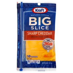 Kraft - Sharp Cheddar Nat Slc Cheese