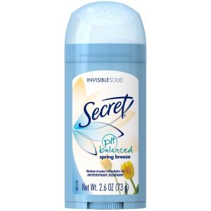 Secret - Sprng Breze Invis Solid Deo