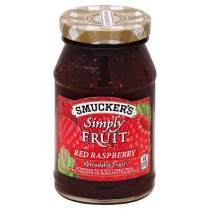 smucker's - Simply Frt Red Raspb Marm