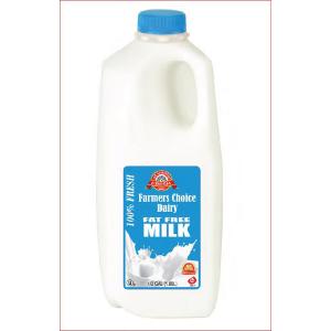 Farmers Choice - Skim Milk Half Gallon