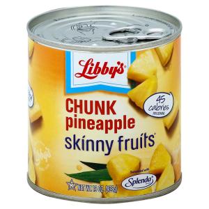 libby's - Skinny Fruit Chunk Pineapple