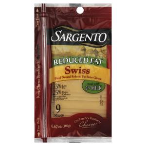 Sargento - Sliced Reduce Fat Swiss