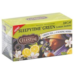 Celestial Seasonings - Slpy Time Decaf Lmn Jas Grn Tea