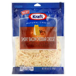 Kraft - Smoky Bacon Cheddar Shreds