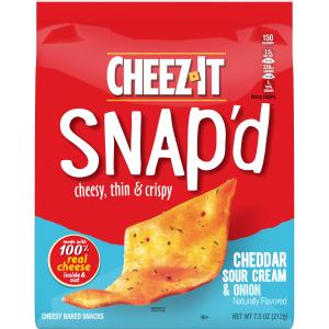 cheez-it - Snapd Cheddar Sour Cream Onion