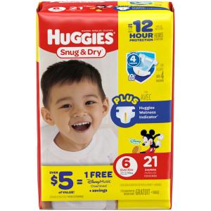 Huggies - Snug Dry Diapers Step 6 Jumbo