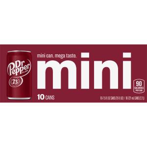 Dr Pepper - Soda 7 5oz 10pk