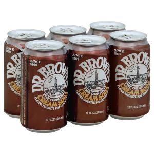 Dr. brown's - Soda Cream 6Pk12oz