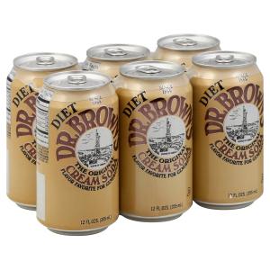 Dr. brown's - Soda Diet Cream 6Pk12oz