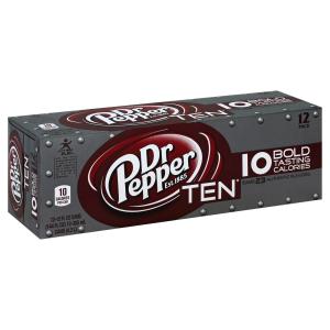 Dr Pepper - Soda Ten 122k12oz