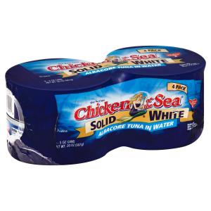 Chicken of the Sea - Solid White Tuna 4ct