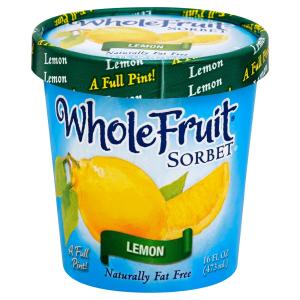 Whole Fruit - Sorbet Lemon 16oz