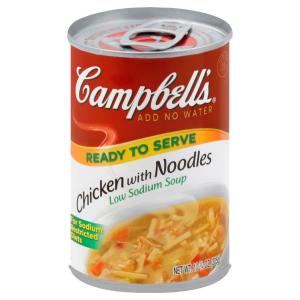 campbell's - Low Sodium Chicken Noodle