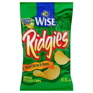 Wise - Sour Cream Onion Ridgie